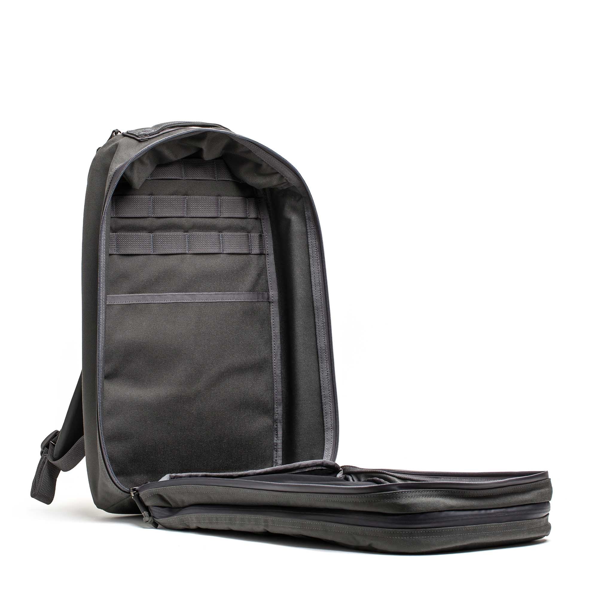 Double Compartment Bullet Ruck - Ballistic Nylon Cordura - 18L - Image 2