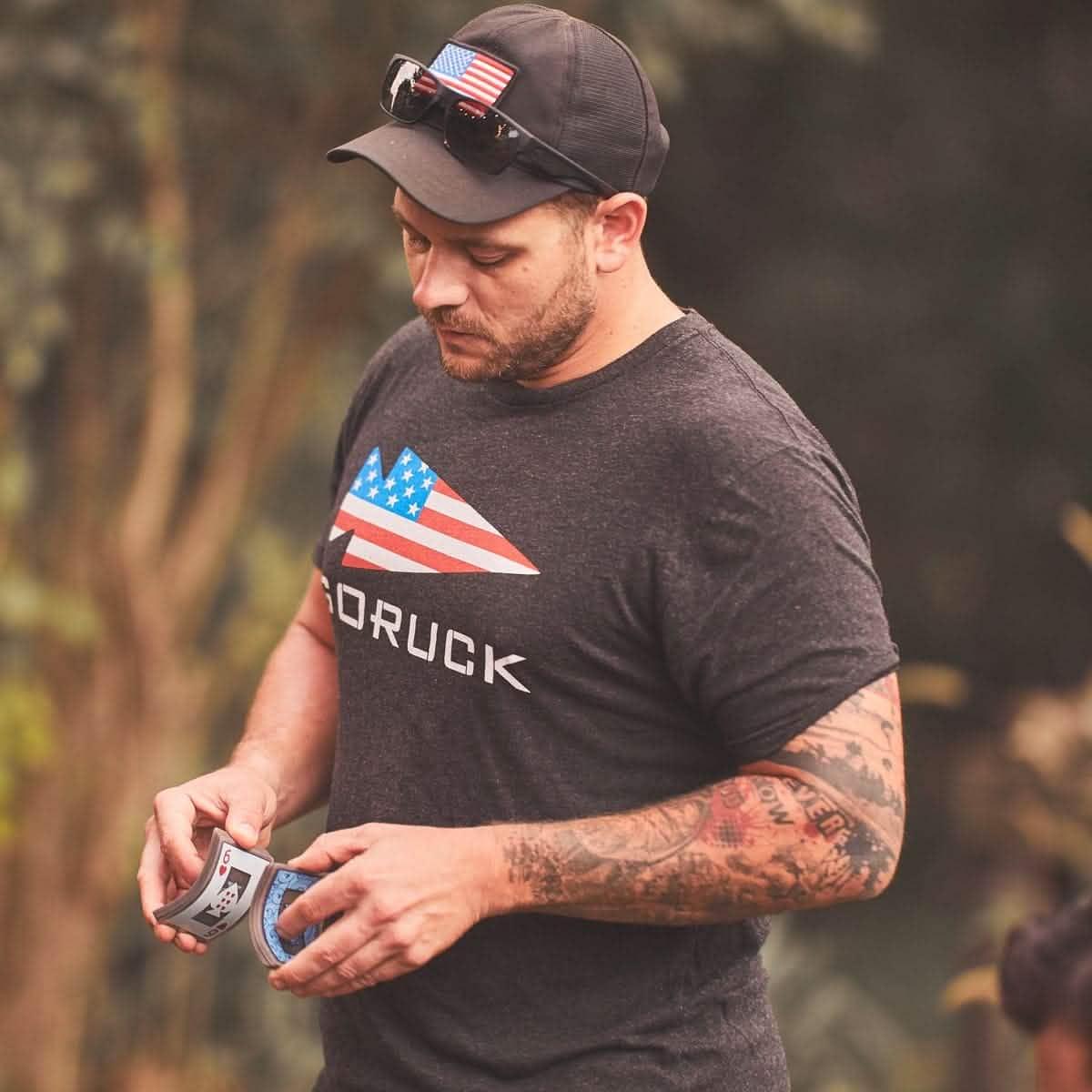GORUCK Flag Spearhead Tee - Unisex Tri-Blend - Image 3