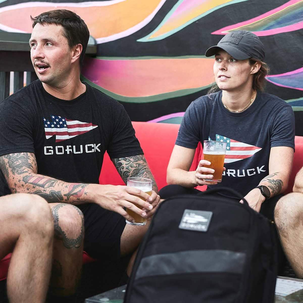 GORUCK Flag Spearhead Tee - Unisex Tri-Blend - Image 6