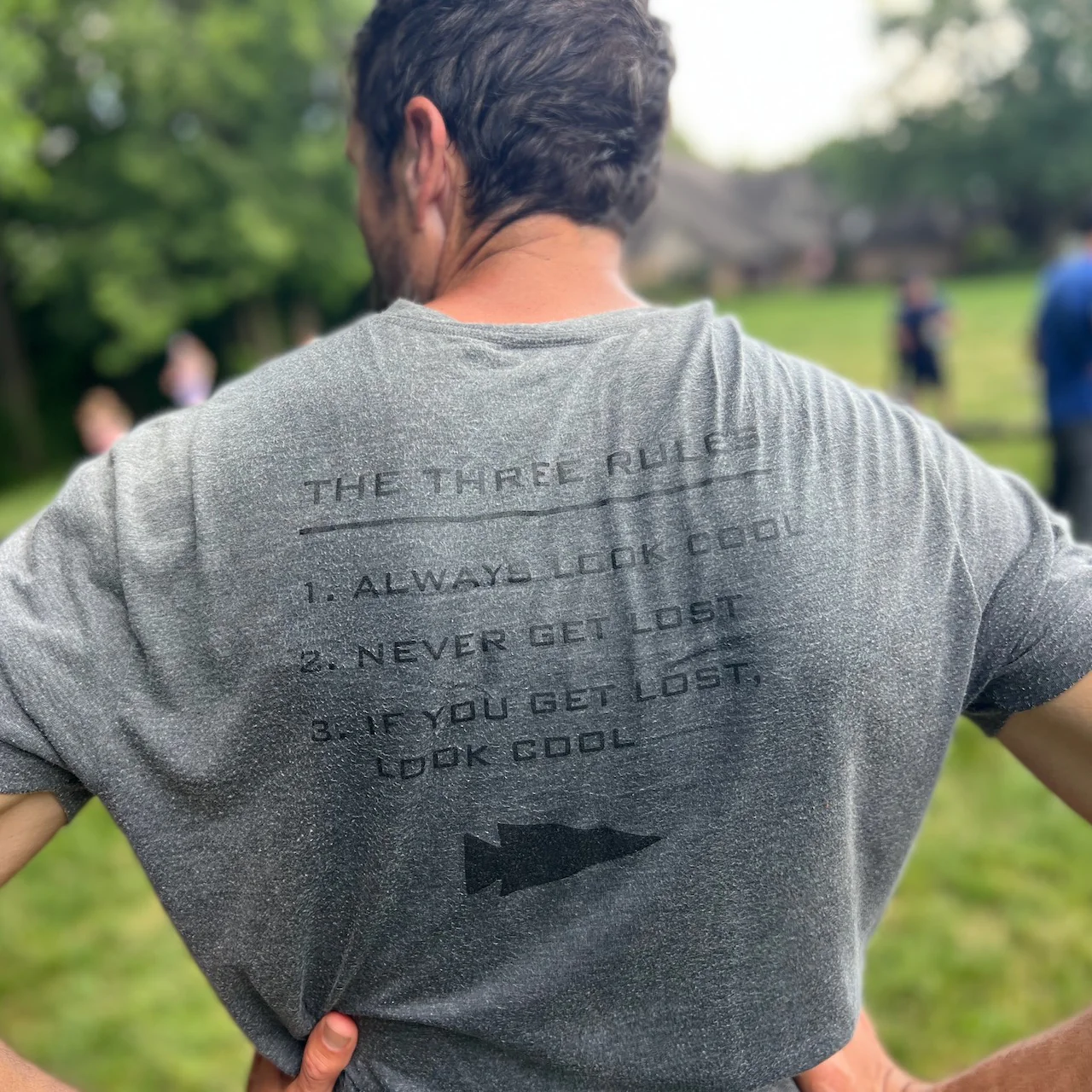 Three Rules Tee - Unisex Tri-Blend - Image 2
